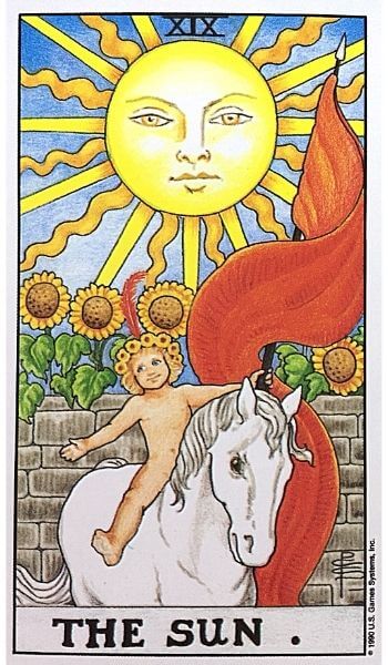 タロットカード 19太陽 The Sun ザ サン 意味と解説 ぱしょふる タロットカード 19太陽 The Sun ザ サン 意味と解説 ぱしょふる