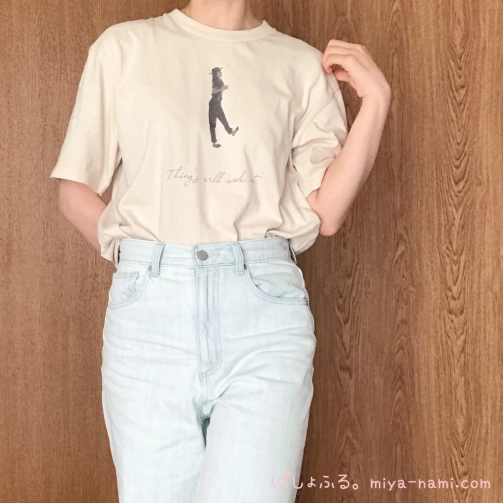 enjoyサスパッチン　Tシャツ　Sサイズ着用