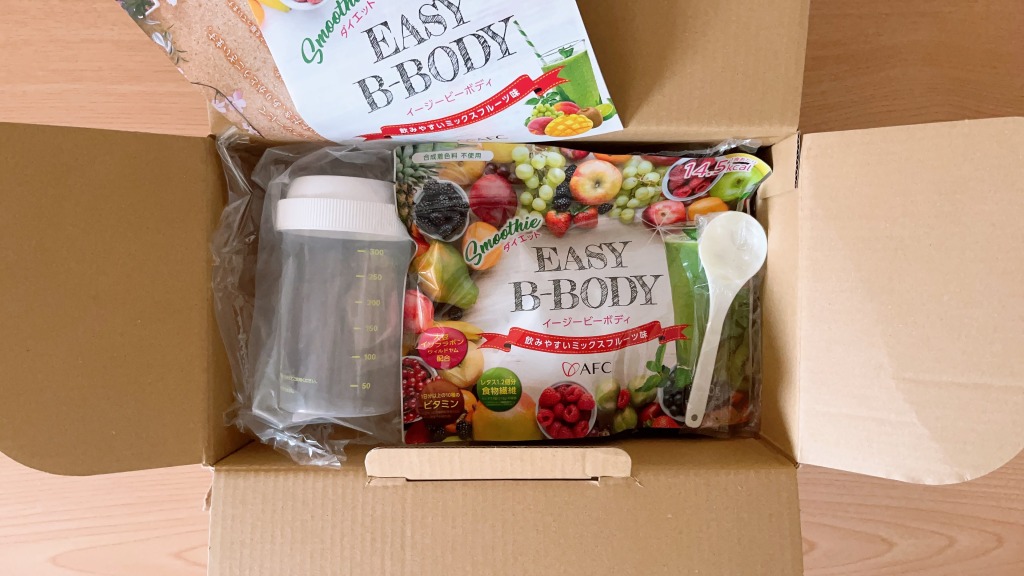 届いたEASY B-BODY(イージービーボディ)